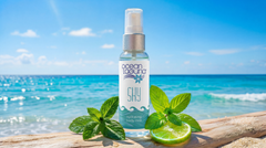 Ocean Laguna SKY Clean, unisex  gender neutral Body Mist with mint and lime