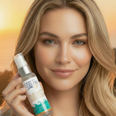 Ocean laguna Sunrise Body mist on the hillside at sunrise