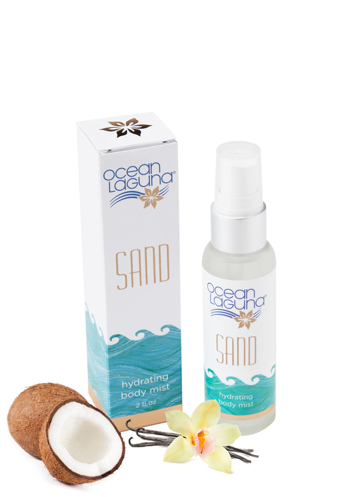 Ocean Laguna SAND Body Mist with fresh coconut and vanilla 
