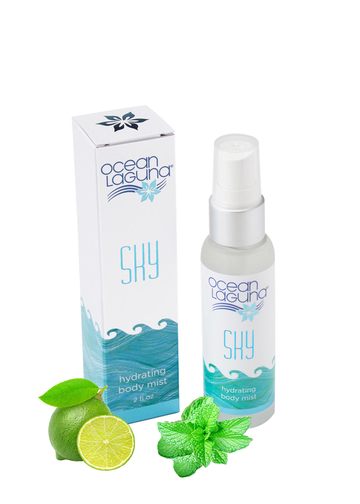 Ocean Laguna SKY Body Mist refreshing lime lemon mint scent