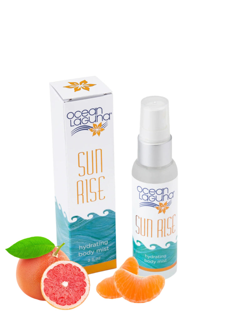 Ocean Laguna Sunrise Body Mist with refreshing grapefruit and tangerine